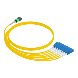 Jarretière Mono Mode OS2 MPO-8/4xLC